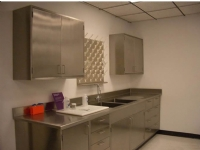 不锈钢实验桌 (L)*750/1500(D)*800mm(H)