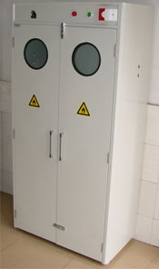 全钢气瓶柜（带报警）